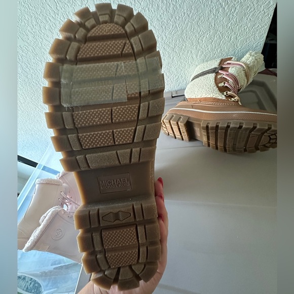 Micheal Kors | Ozzie Mixed-Media Boot - Picture 6 of 6